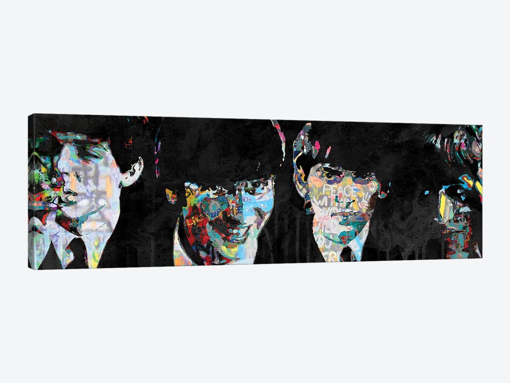 Beatles Peace Within by The Pop Art Factory 1-piece Canvas Artwork