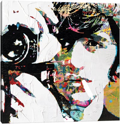 The Beatles Ringo Starr With Camera Canvas Art Print - The Pop Art Factory