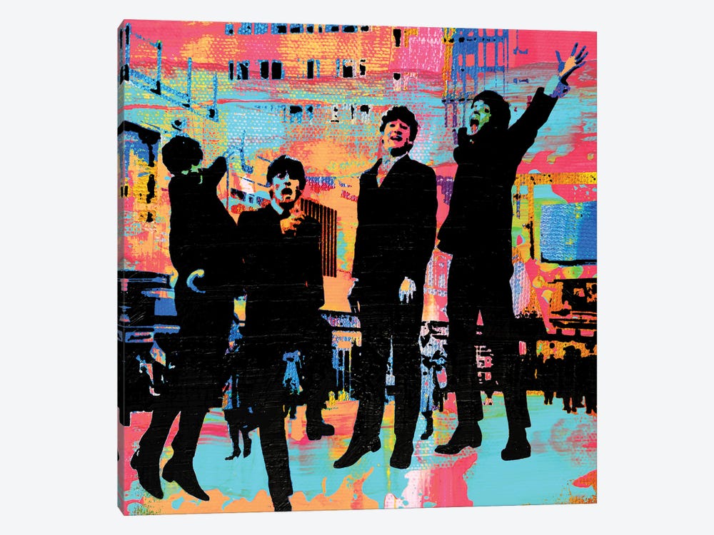 The Beatles Jump by The Pop Art Factory 1-piece Art Print