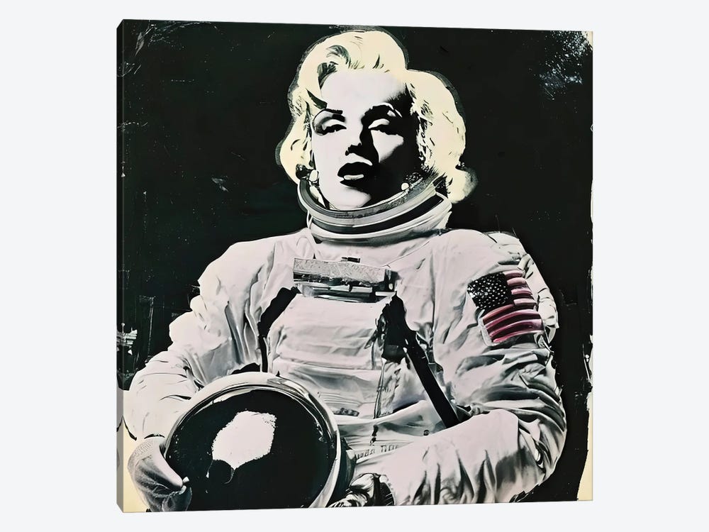Marilyn 3-2-1 Blastoff by The Pop Art Factory 1-piece Art Print