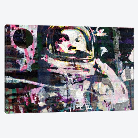 John Glenn NASA Astronaut Canvas Print #PAF29} by The Pop Art Factory Canvas Wall Art