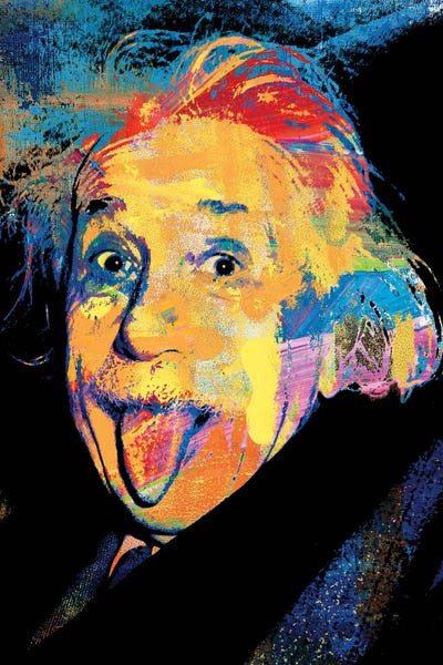 Pop Culture: Albert Einstein by The Pop Art Factory