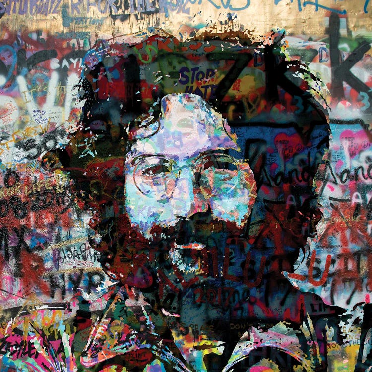 Grateful Jerry Graffiti Pop Art