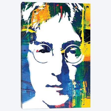 Inspired By Lennon Canvas Print #PAF30} by The Pop Art Factory Art Print