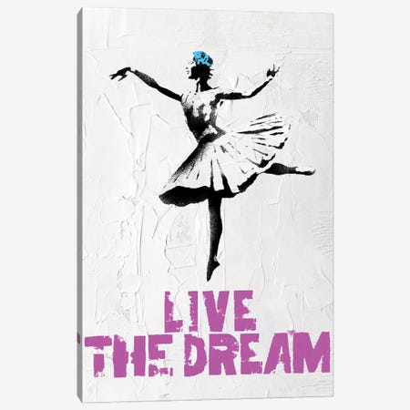 Live The Dream II Canvas Print #PAF314} by The Pop Art Factory Canvas Print