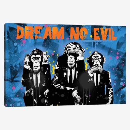 Dream No Evil Canvas Print #PAF320} by The Pop Art Factory Art Print