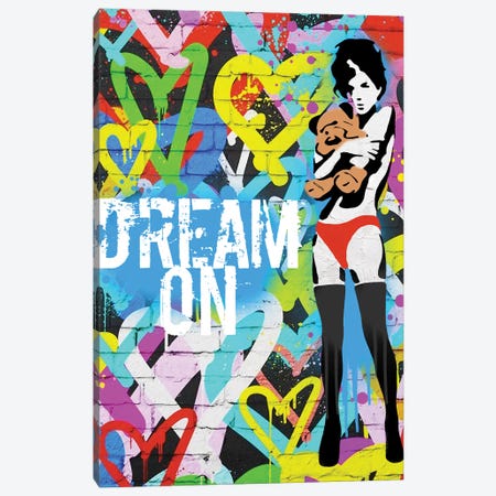 Dream On Canvas Print #PAF321} by The Pop Art Factory Canvas Art Print
