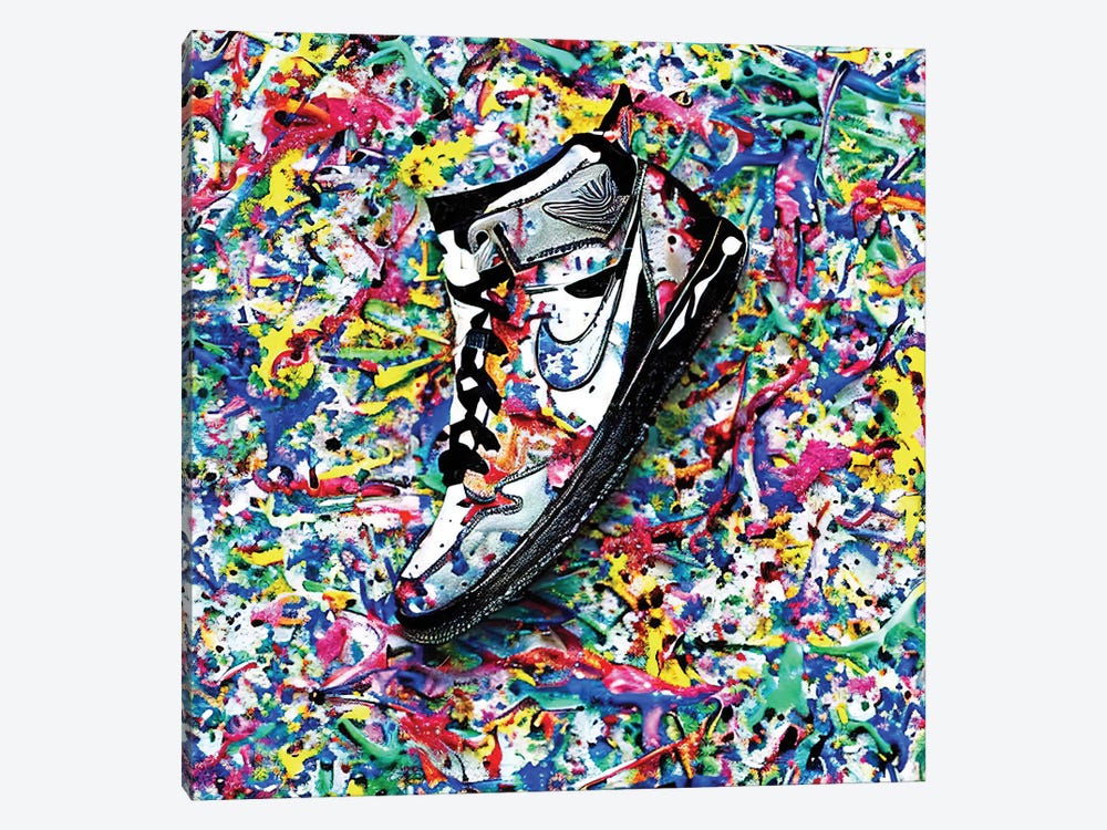 Colorful Basketball Shoes I by The Pop Art Factory 1-piece Art Print