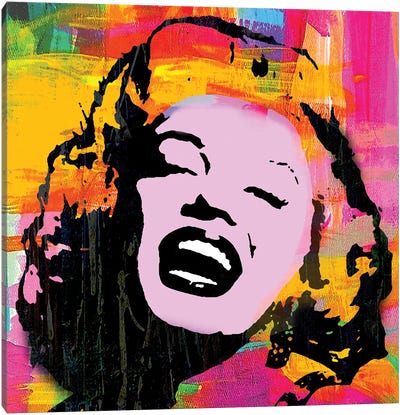 Marilyn Canvas Art Print - Similar to Andy Warhol