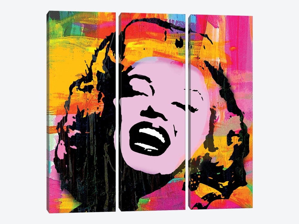 Marilyn by The Pop Art Factory 3-piece Art Print