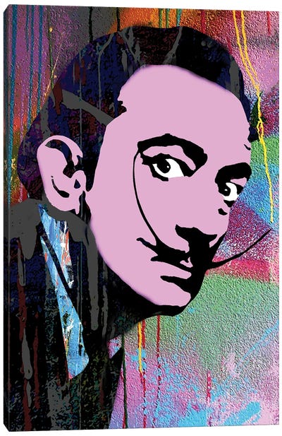 Salvador Dali Two Canvas Art Print - The Pop Art Factory