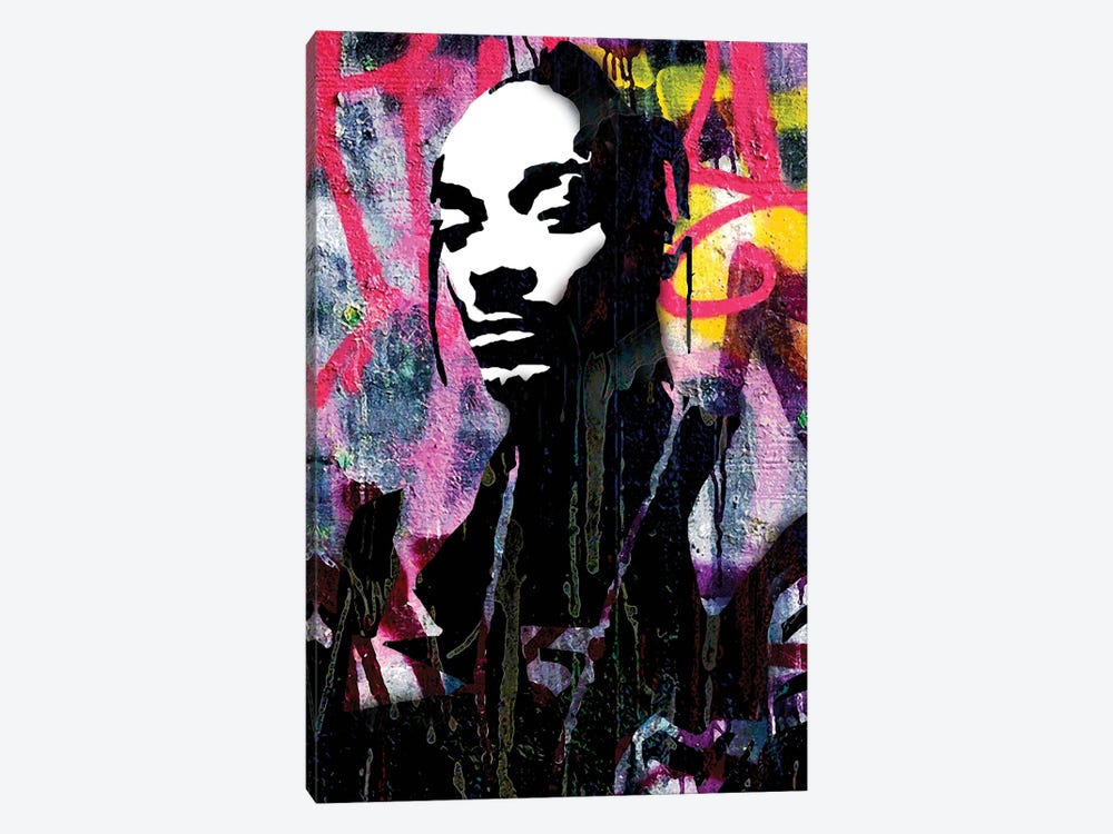 Inspired By Rapper Snoop by The Pop Art Factory 1-piece Canvas Art Print