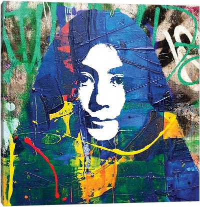 Inspired By Yoko Canvas Art Print - Yoko Ono