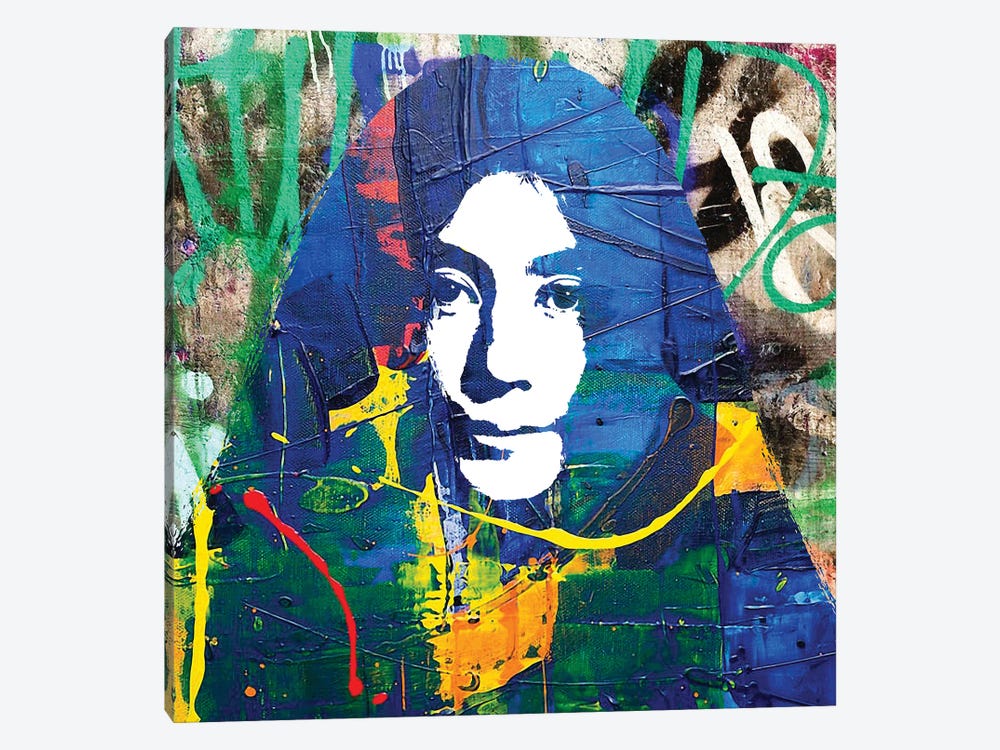 Inspired By Yoko by The Pop Art Factory 1-piece Canvas Print