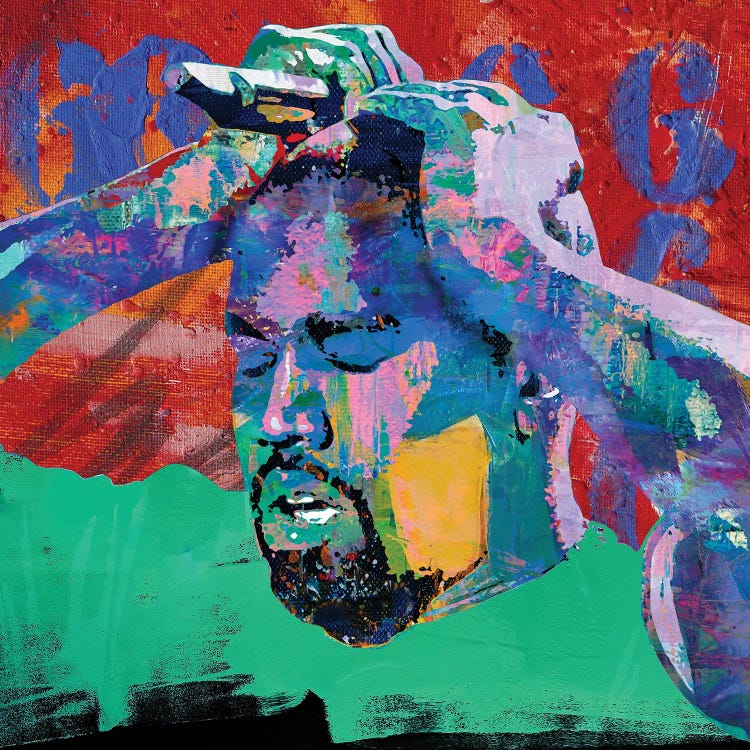 Inspired By Kanye by The Pop Art Factory wall art