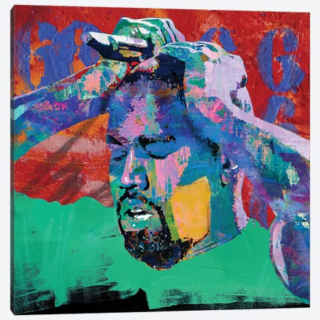 Inspired By Kanye Canvas Print #PAF49} by The Pop Art Factory Canvas Artwork