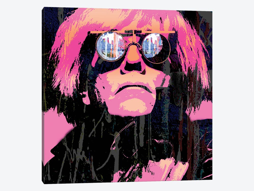 Inspired By Warhol by The Pop Art Factory 1-piece Canvas Wall Art