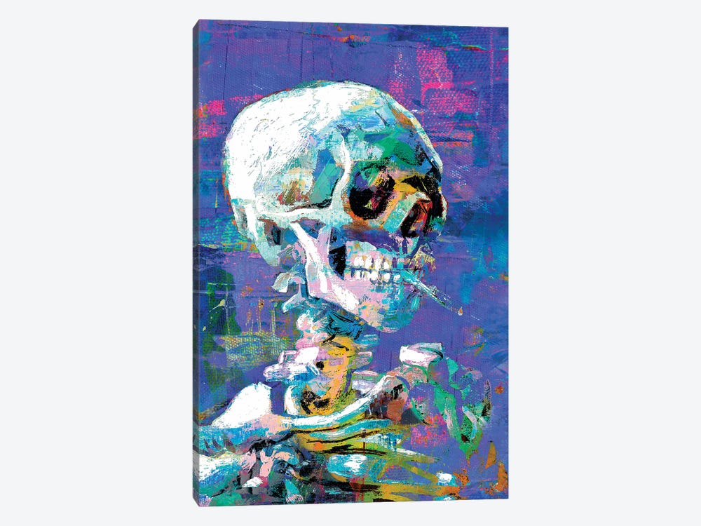 Skull II by The Pop Art Factory 1-piece Canvas Print