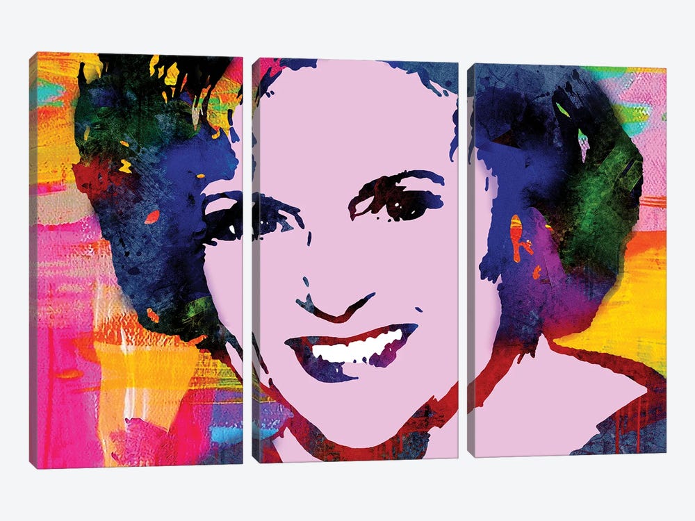 Inspired By Betty White by The Pop Art Factory 3-piece Canvas Wall Art