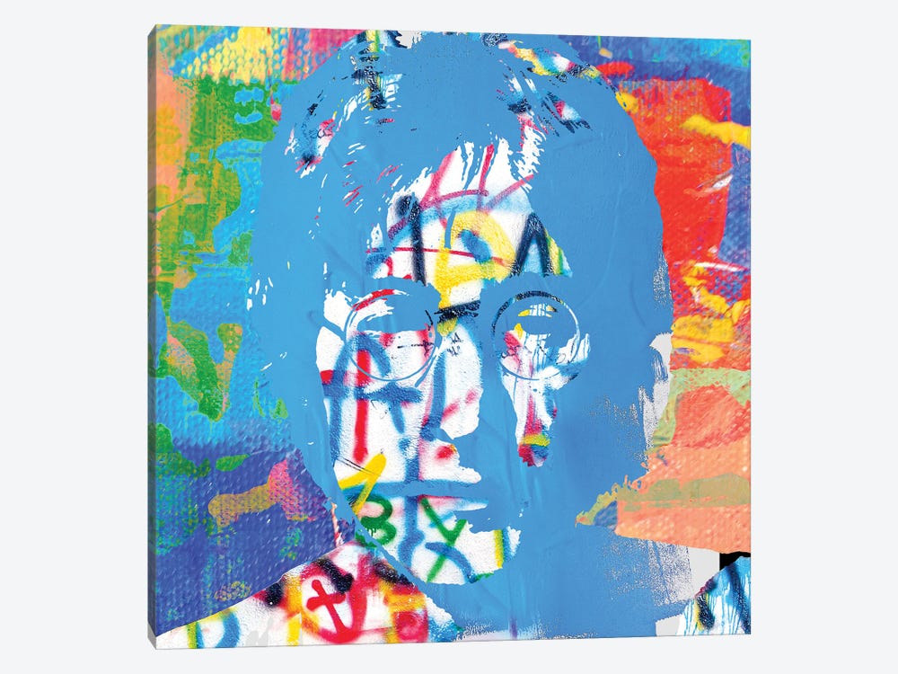 Cyan Lennon by The Pop Art Factory 1-piece Canvas Art