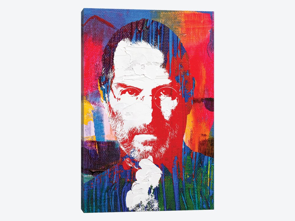 Steve Jobs II by The Pop Art Factory 1-piece Canvas Art