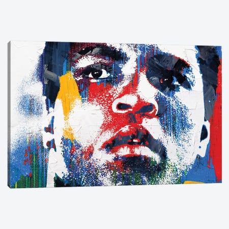 Mohammad Ali II Canvas Print #PAF75} by The Pop Art Factory Canvas Artwork