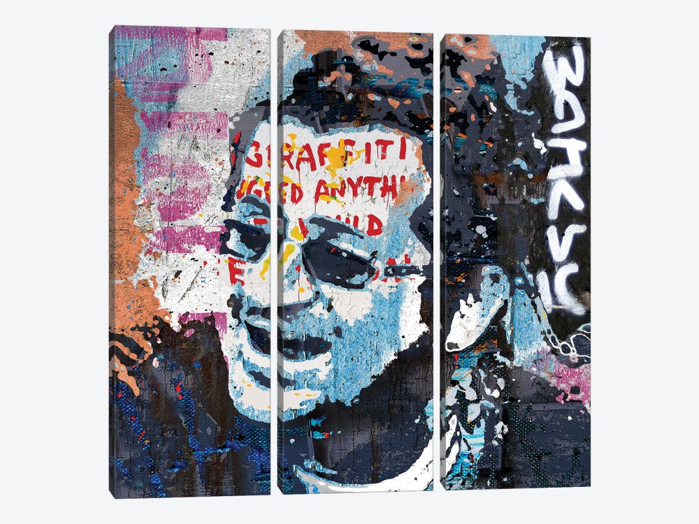 Banksy Unmasked by The Pop Art Factory 3-piece Canvas Art