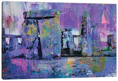 Stonehenge Canvas Art Print - The Pop Art Factory