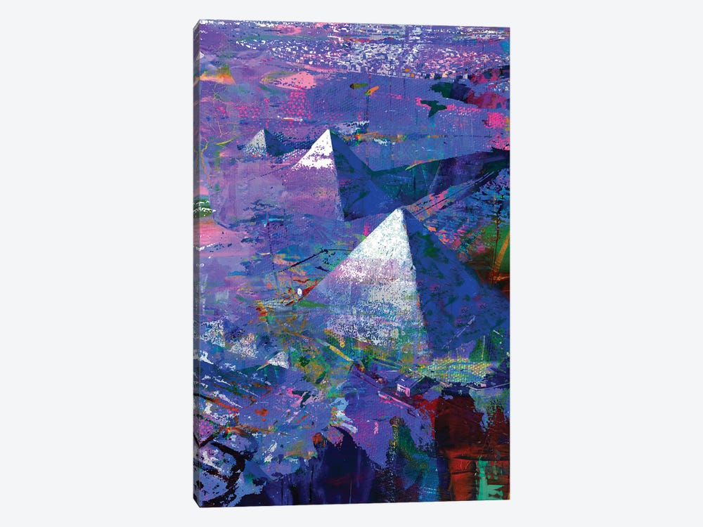 Great Pyramids by The Pop Art Factory 1-piece Canvas Art