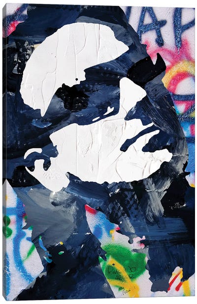 Bono Canvas Art Print - The Pop Art Factory