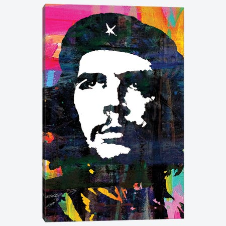 Che Guevara Canvas Print #PAF9} by The Pop Art Factory Canvas Art Print