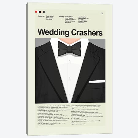 Wedding Crashers Canvas Print #PAG114} by Prints and Giggles by Erin Hagerman Canvas Wall Art