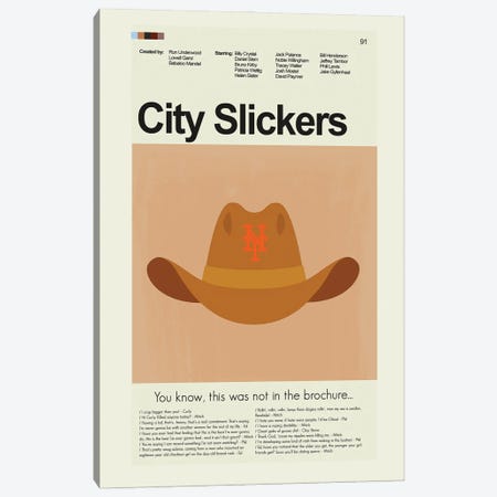 City Slickers Canvas Print #PAG127} by Prints and Giggles by Erin Hagerman Canvas Print