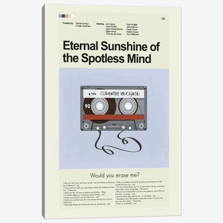 Eternal Sunshine Of The Spotless Mind Canvas Print #PAG134} by Prints and Giggles by Erin Hagerman Canvas Art