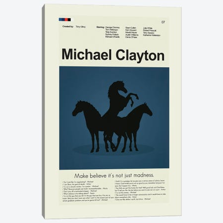 Michael Clayton Canvas Print #PAG142} by Prints and Giggles by Erin Hagerman Canvas Wall Art