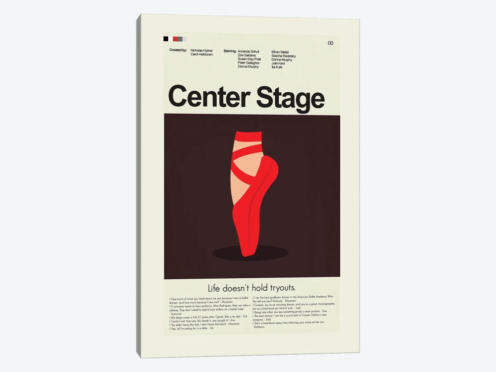 Center Stage by Prints and Giggles by Erin Hagerman 1-piece Art Print