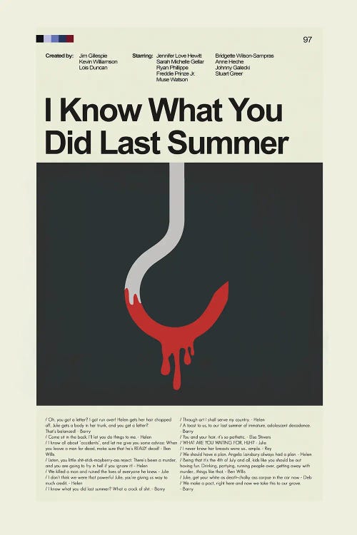 I Know What You Did Last Summer