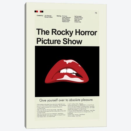 Rocky Horror Picture Show Canvas Print #PAG208} by Prints and Giggles by Erin Hagerman Canvas Print