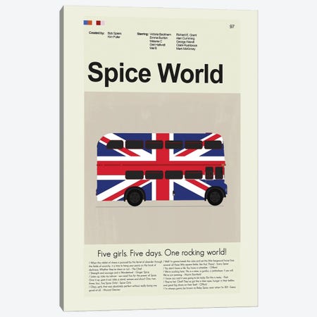 Spice World Canvas Print #PAG217} by Prints and Giggles by Erin Hagerman Canvas Print