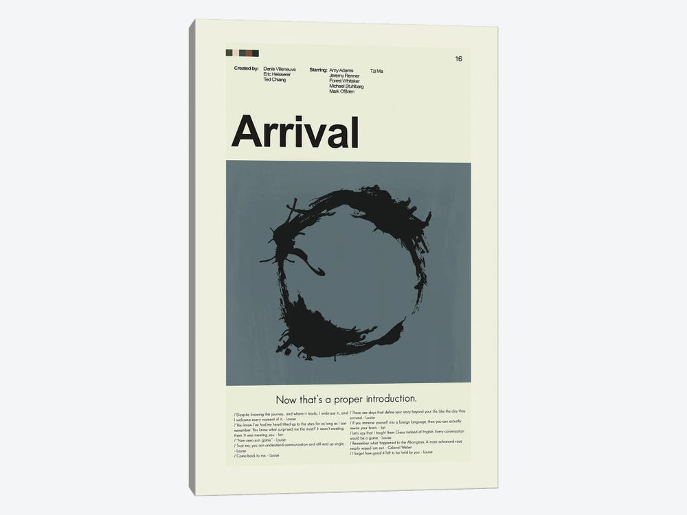 Arrival by Prints and Giggles by Erin Hagerman 1-piece Canvas Art Print