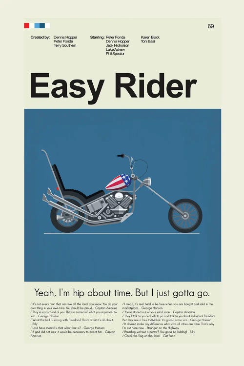 Easy Rider by Prints and Giggles by Erin Hagerman wall art