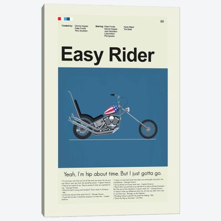 Easy Rider Canvas Print #PAG278} by Prints and Giggles by Erin Hagerman Canvas Art