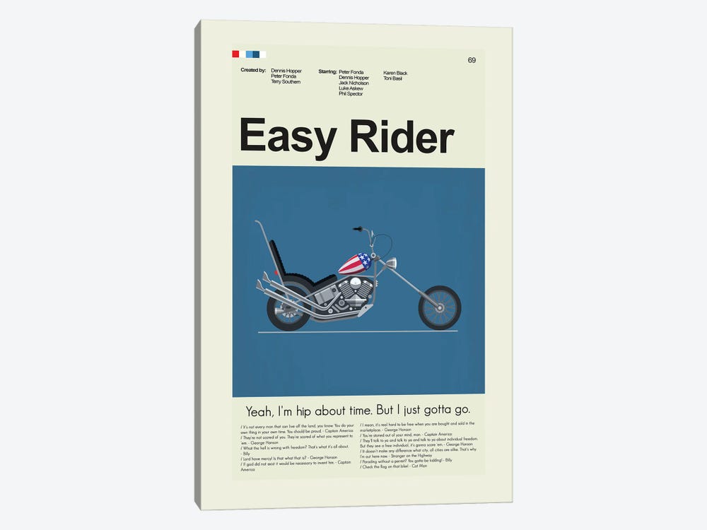 Easy Rider 1-piece Canvas Art