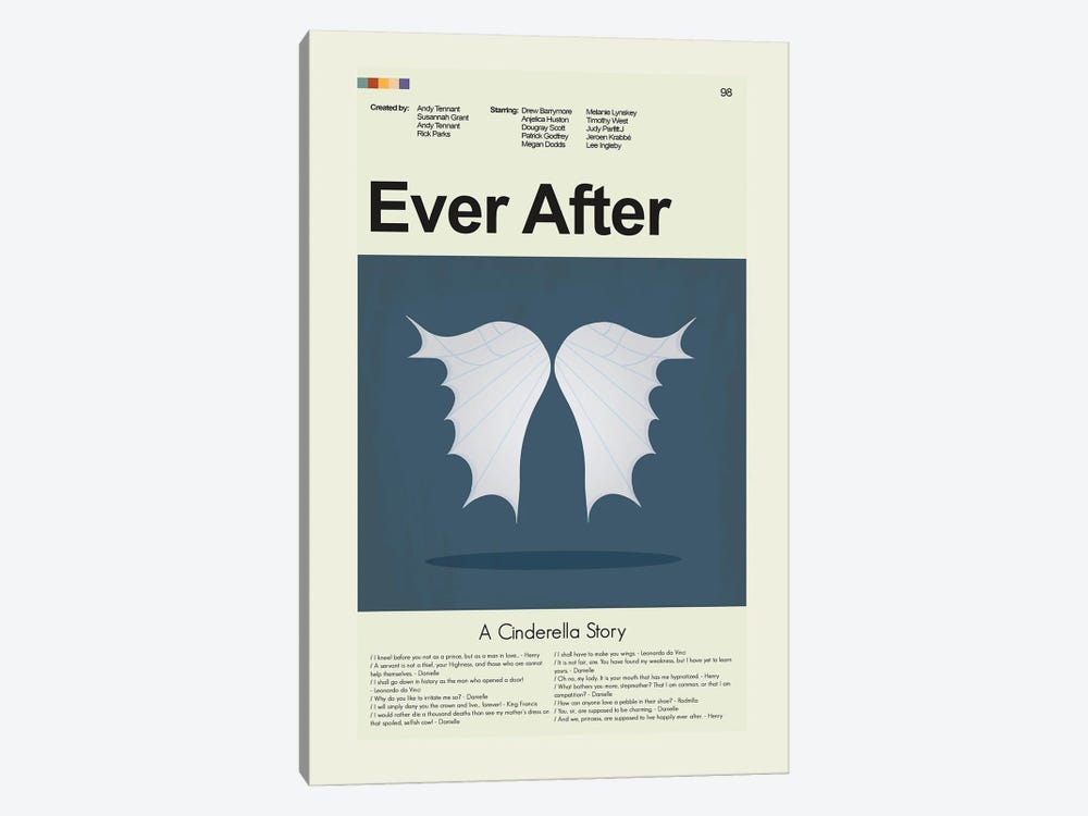 Ever After by Prints and Giggles by Erin Hagerman 1-piece Canvas Print