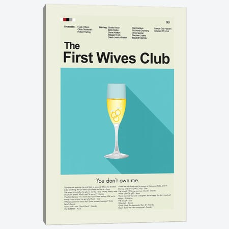 First Wives Club Canvas Print #PAG284} by Prints and Giggles by Erin Hagerman Canvas Artwork