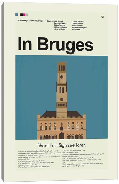 In Bruges Canvas Art Print - Prints And Giggles by Erin Hagerman