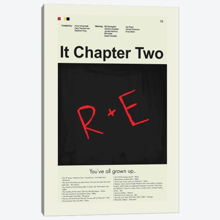 It: Chapter Two Canvas Print #PAG301} by Prints and Giggles by Erin Hagerman Canvas Artwork