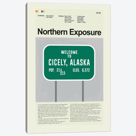 Northern Exposure Canvas Print #PAG314} by Prints and Giggles by Erin Hagerman Canvas Art