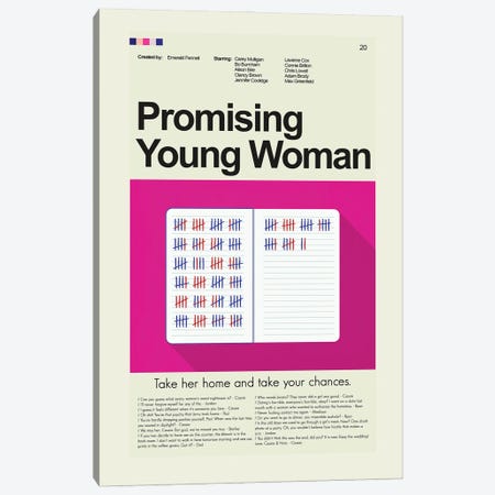 Promising Young Woman Canvas Print #PAG322} by Prints and Giggles by Erin Hagerman Canvas Wall Art