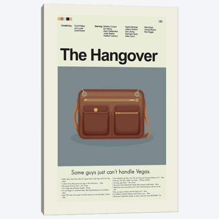 The Hangover Canvas Print #PAG350} by Prints and Giggles by Erin Hagerman Canvas Art Print